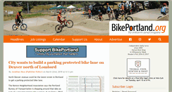 Desktop Screenshot of bikeportland.org